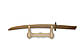 Короткий японський меч самурая дерев'яний "Вакізасі" 60 см, фото 8