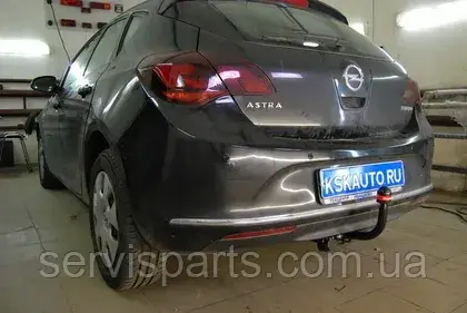 Съемный фаркоп на Opel Astra J 2009-2015 хэтчбек - фото 4 - id-p1623449706