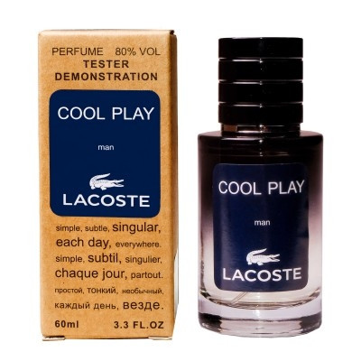 Lacoste Cool Play TESTER LUX, мужской, 60 мл
