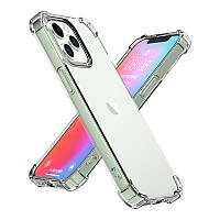 Противоударный силиконовый чехол для iPhone 13 Pro Max прозрачный