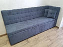 М'який диван для кухні зі спальним місцем Вест D (виготовлення під розмір замовника), фото 4