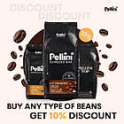 Кава в зернах Pellini Espresso Bar n.9 Cremoso 1 кг, фото 6