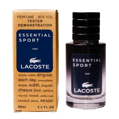 Lacoste Essential Sport TESTER LUX, мужской, 60 мл