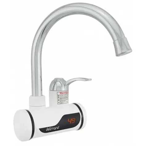 Проточний водонагрівач з екраном нижнє під'єднання