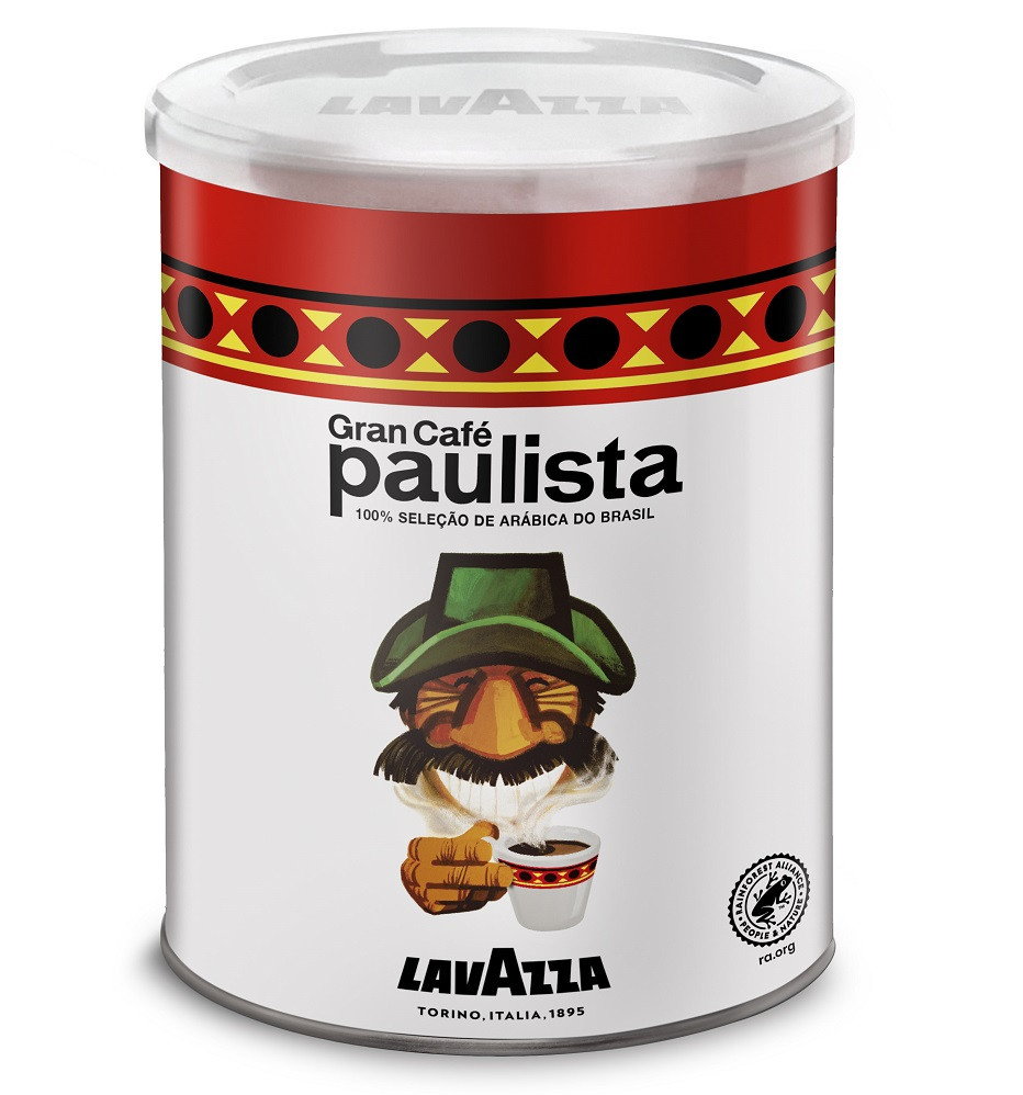 Кава мелена Lavazza Gran Cafe Paulista ж/б 250г