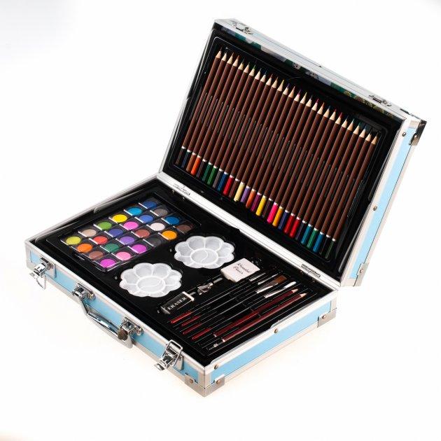 Набір для малювання і творчості ColorKit 145 предметів блакитний арт.10244
