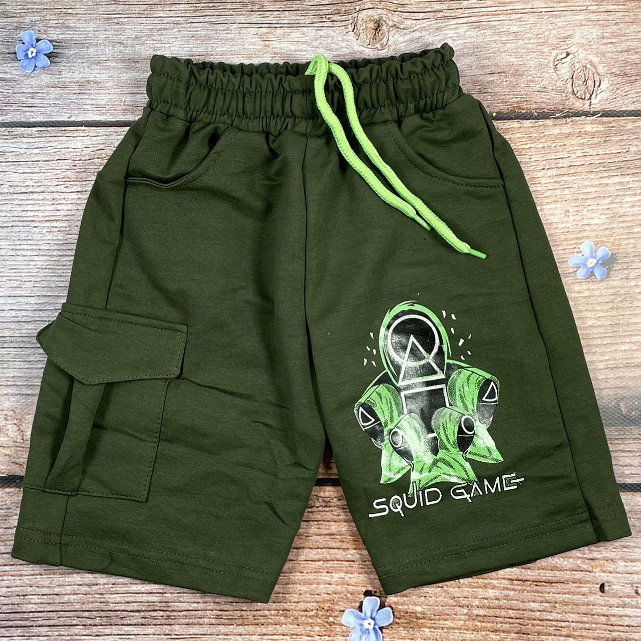 Шорти з накладною кишенею для підлітка Розміри: 9,10,11,12 років (03280-1), фото 1