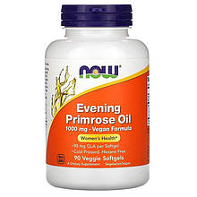 Олія примули вечірньої NOW Foods "Evening Primrose Oil" 1000 мг (90 гелевих капсул)