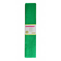 Папір гофрований 1 Вересня металізована зелена, 50*200 см, 20%