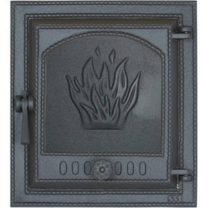 Дверцята камінні 411 SVT чавунне лиття (370x400)