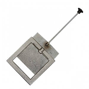 Заслінка димоходу 201 SVT чавунне лиття (210x210)