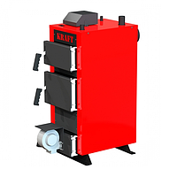 Котел твердопаливний тривалого горіння з автоматикою Крафт Е 12 кВт на дровах