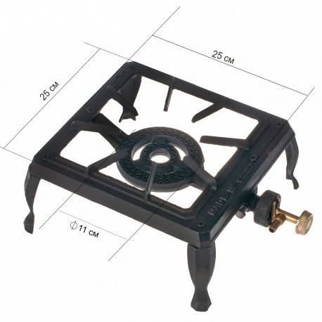 Газова плита чавунна GB-01 ( 3,5 КВ) BF, фото 2