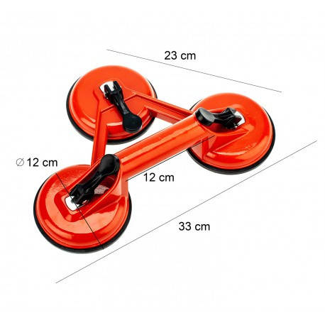 Тримач-присосок для скла 145 кг PROFESSINDL BF, фото 2