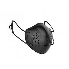 Респіратор маска зі змінним фільтром — модель A8 — Чорна BF, фото 2