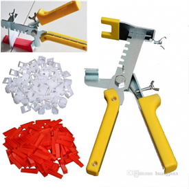 Щипці для системи вирівнювання плитки метал затискач для укладання плитки підлоги WELLBORN BF