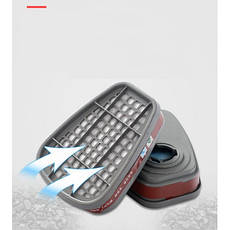 Респіратор маска FD-410 6200 BF, фото 4