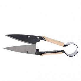 Ножиці для стриження овець 33 см, метал, дерев'яні накладки BF