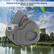 Протипілевий респіратор, фільтр, протигаз LD-320 BF, фото 2