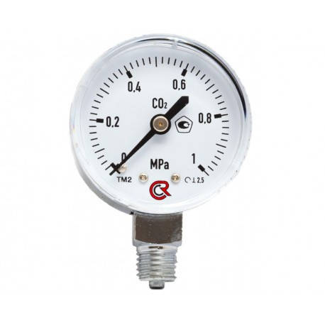Манометр вуглекислотний 0-1МПа. BF, фото 1
