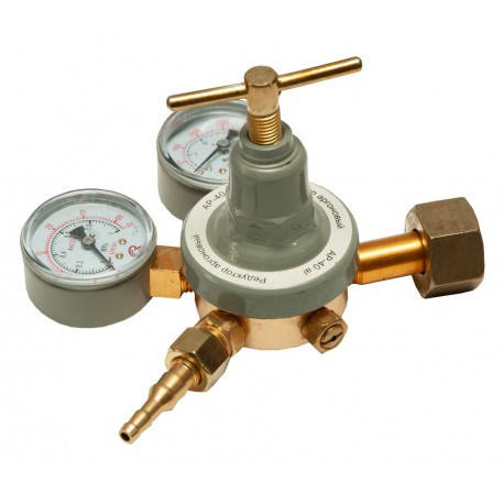 Редуктор з манометром аргоновий АР-04 (25 МПа) Точ. Прилад (алюмін) BF, фото 1