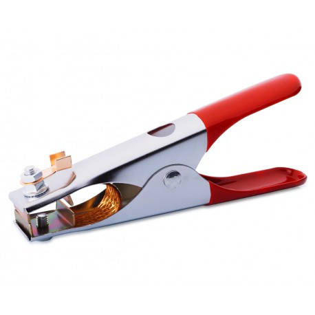 Клема маси 300 А червоні ручки довжина 17 см BF, фото 1