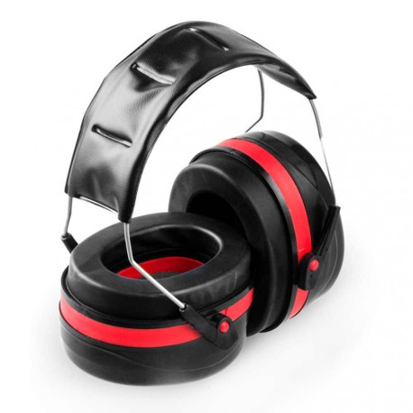 Навушники шумозахисні 32dB червоні посилений м'який наголовник BF