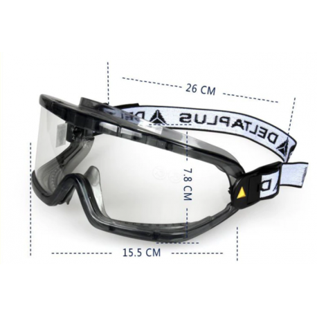 Окуляри захисні SAFETY (лінза не потільна ПК скло, антидряпина) BF, фото 1