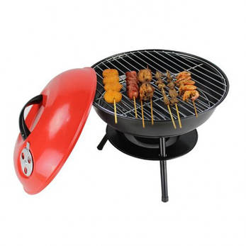 Портативний вугільний (ГРІЛЬ) 14-дюймовий чайник для барбекю BF, фото 2