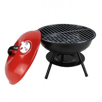 Портативний вугільний (ГРІЛЬ) 14-дюймовий чайник для барбекю BF, фото 1