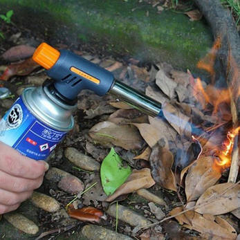 Газовий пальник із п'єзозапалюванням БАГАТОЦІЛЬОВИЙ ФАКЕЛ No 807 BF, фото 3