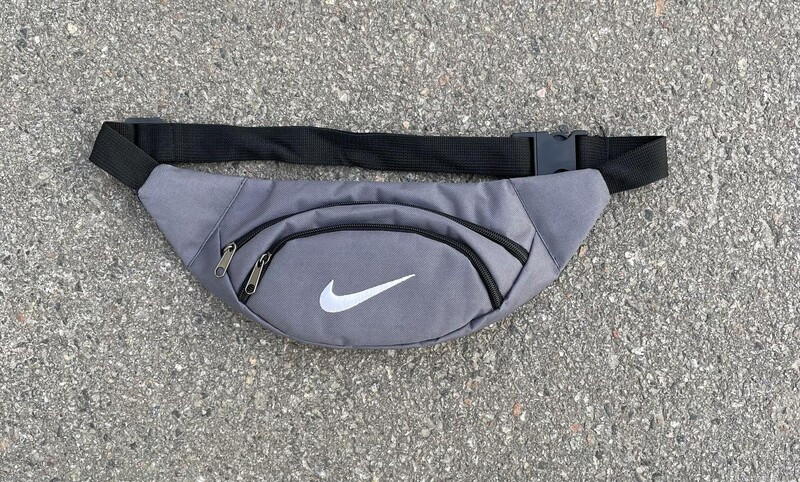 Бананка сіра з білим лого, фото 1