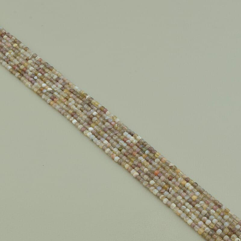 Нитка Агат 39 см. (Без замку), фото 1