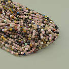 Нитка Самоцвіти 39 см. 4,3 мм. (Без замку), фото 2