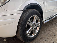 Накладки на колесные арки (4 шт, черные) для авто.модель. Mercedes Vito W639 2004-2015 гг