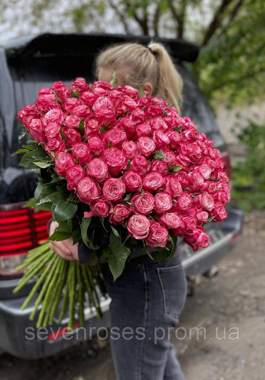 Букет із 101 голландської троянди