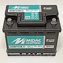 Акумулятор 6СТ-62A MIDAC HERMETICUM, 12V, 62Ah (+/-), Мидак Герметикум, 12В, 62аг, EN590А, фото 3