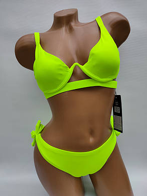 Купальник плавки танга Fuba 22702 Леонсия лимон(В НАЛИЧИИ ТОЛЬКО НАШИ 42 44 46 48 50 УКР р-ры), фото 3