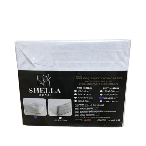 Наматрацник тм Shella Turkey махровий водонепроникний 100*180, фото 2