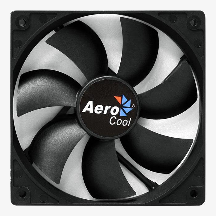 Вентилятор AeroCool Force 12 PWM Black, 120х120х25 мм, 4-Pin