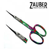 Ножиці для кутикул кольорові Zauber Manicure, 01-145, фото 4