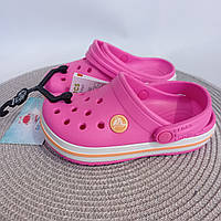 Сабо дівчинці Kids 'Crocband Clog Рожевий