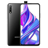 Потужний смартфон Honor 9X 6/128Gb black сенсорний мобільний телефон Хонор з великим екраном