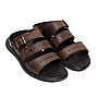 Чоловічі шкіряні сандалі Wittano brown, фото 2