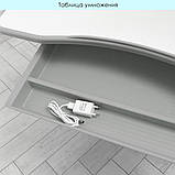 Парта зі стільцем Bambi M 4428-11 Сірий, фото 6