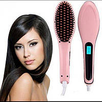 Электрическая расческа выпрямитель FAST HAIR STRAIGHTENER HQT-906, выпрямитель, укладка для волос