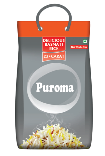 Рис Басмати не пропаренный, Puroma 23-карата, 5 кг, мишок