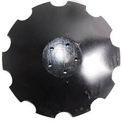 Диск борони (ромашка) Horsch Joker (Днар=510 мм, 5відв 28071305) z=10 (Бор). (пр-во Велес-Агро ЛТД) ВА-01.5222