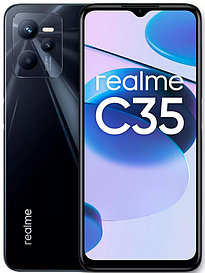 Realme C35 4/64GB Black Гарантія 1 Рік