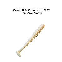 Crazy Fish Vibro Worm 3.4" універсальний віброхвіст